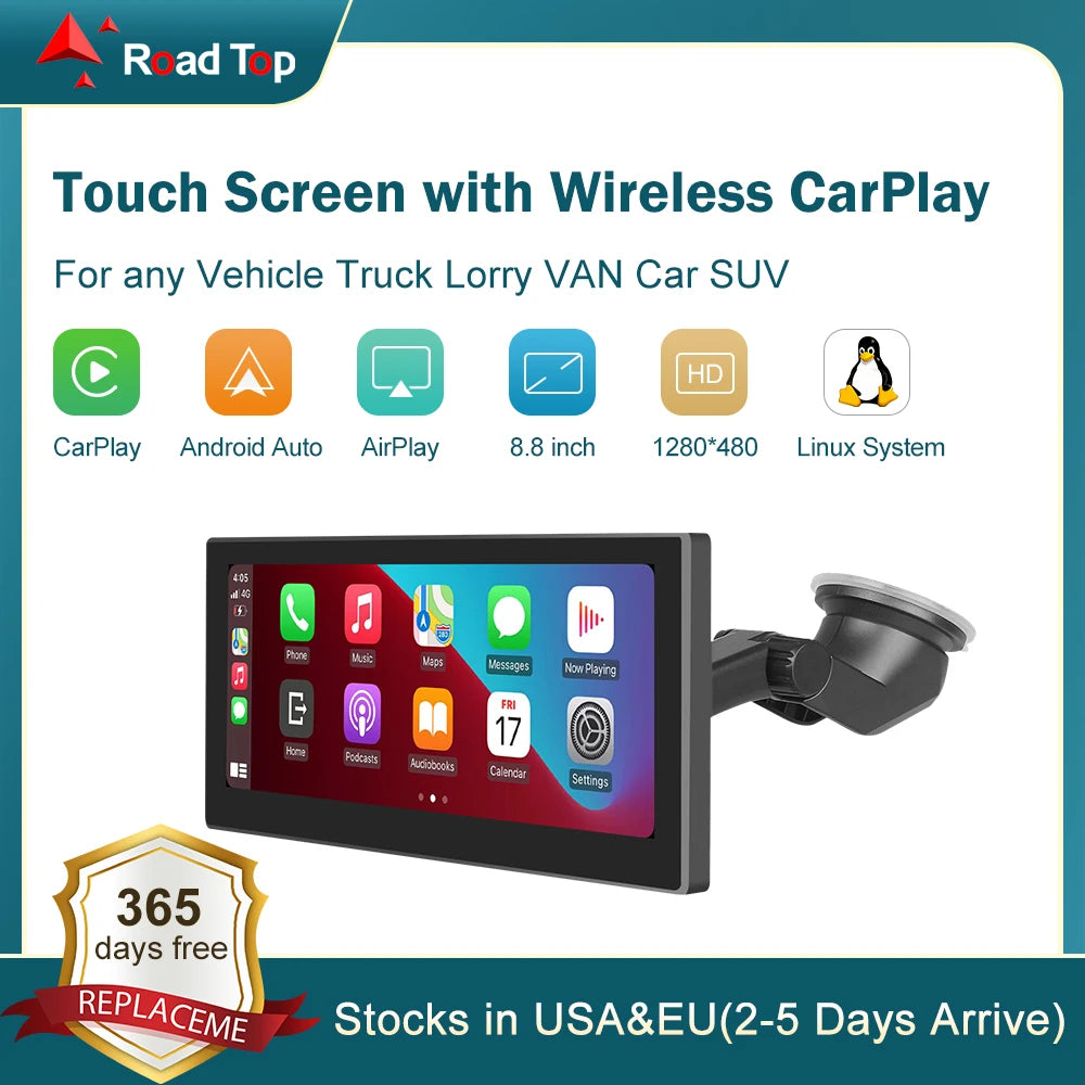 Road Touch Screen Wireless CarPlay